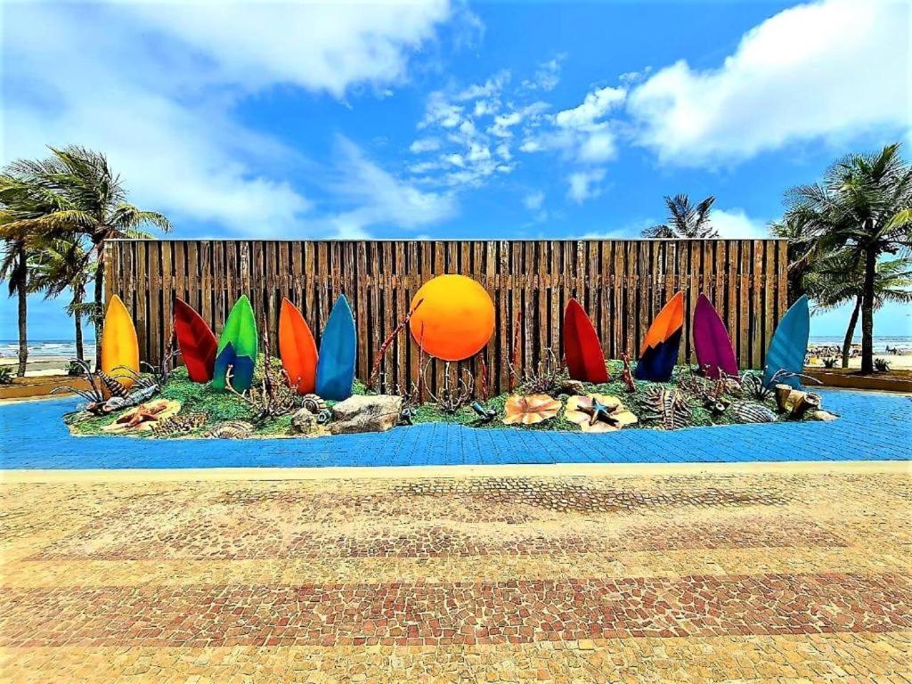Hospedagem Primeira Quadra Da Praia ปรายากรันเด ภายนอก รูปภาพ